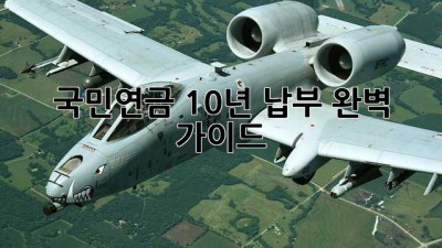 국민연금 10년 납부 완벽 가이드